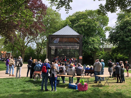 Concert AJunSo in het Glazen Paleis, Texel